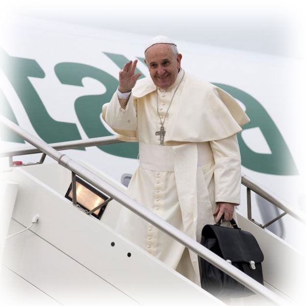 Buon viaggio, Papa Francesco!