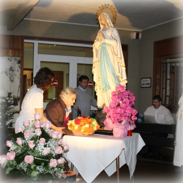 Tortona – Benedizione delle rose al Centro Mater Dei in onore di Santa Rita