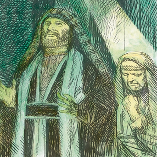 Due uomini salirono al tempio a pregare