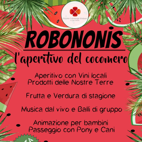 Santa Maria la Longa – Robononis l’aperitivo del cocomero