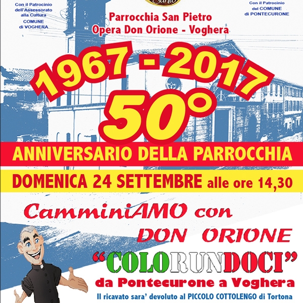 Voghera – Una corsa per i 50 anni della Parrocchia