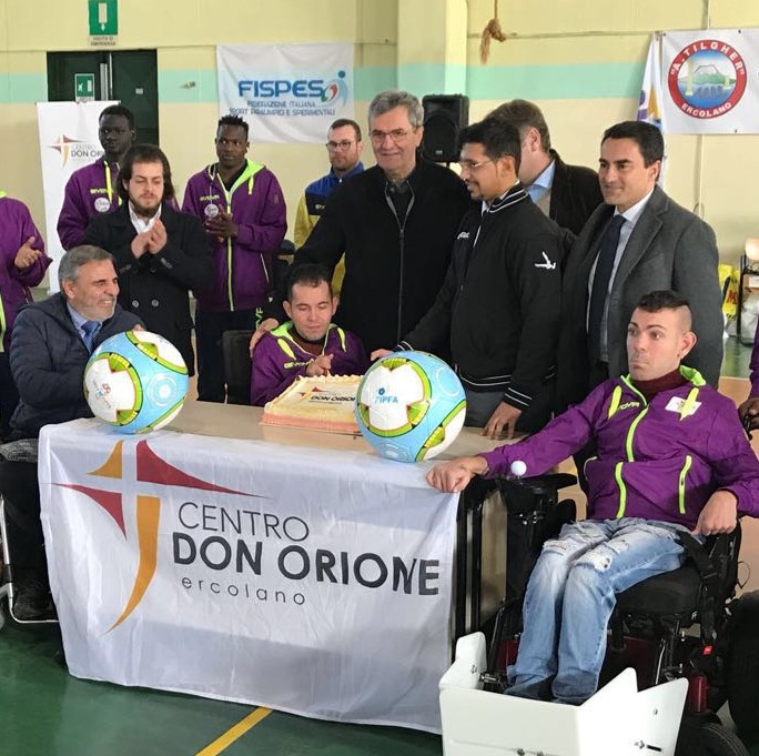 Ercolano – Si gioca il Powerchair Football