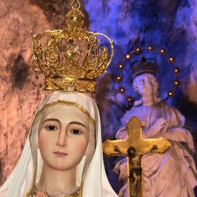 Palermo – La Madonna di Fatima al Santuario di Santa Rosalia