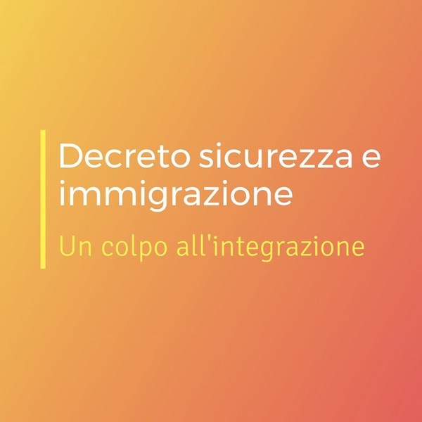 Decreto Immigrazione e Sicurezza