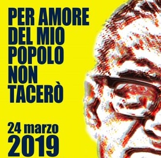 24 marzo – per amore del mio popolo non tacerò!