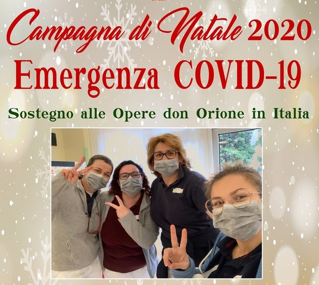 Campagna di Natale a favore delle Opere orionine italiane