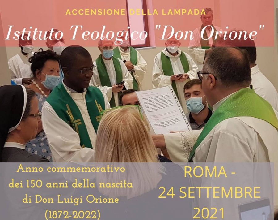 Roma  – Accesa la lampada all’Istituto Teologico