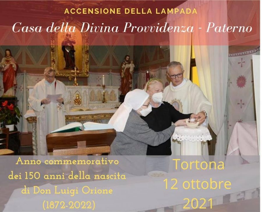 Tortona – Accesa la lampada al Paterno