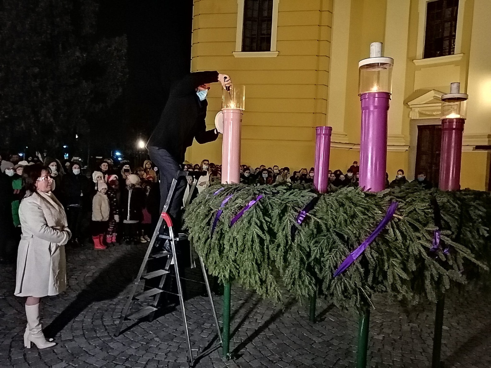 Oradea La Terza Candela Dell Avvento Accesa Dal Liceul Don Orione 