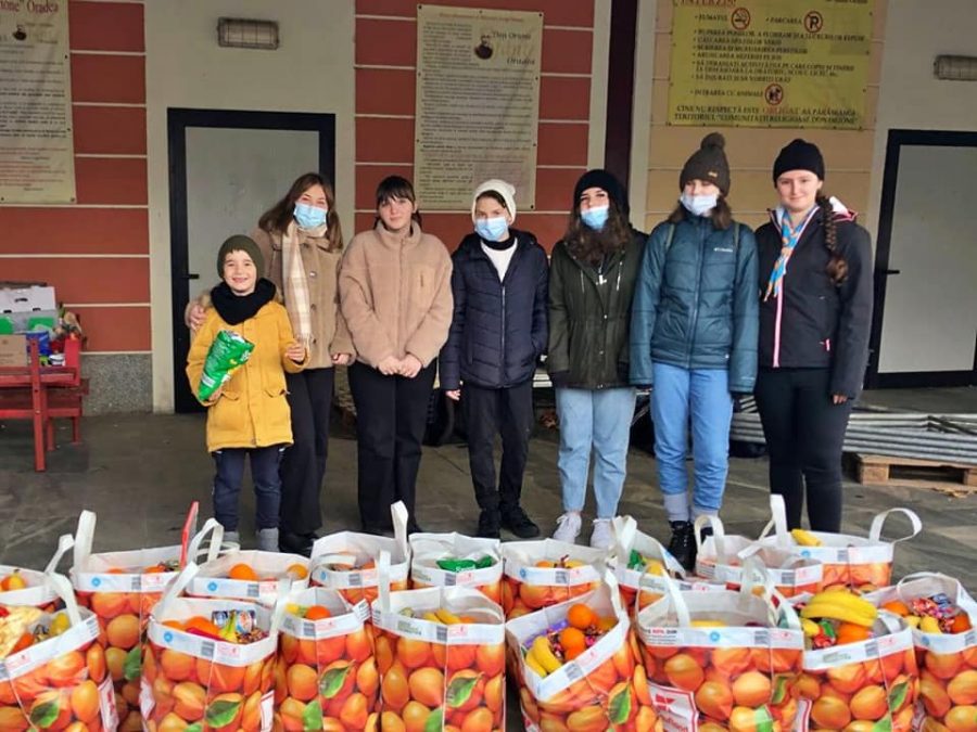 Oradea – A scuola la carità si fa, non si insegna