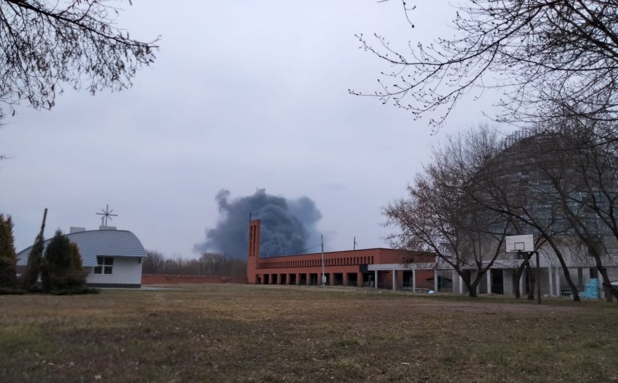 Ucraina – Bombardamenti vicino al Monastero orionino