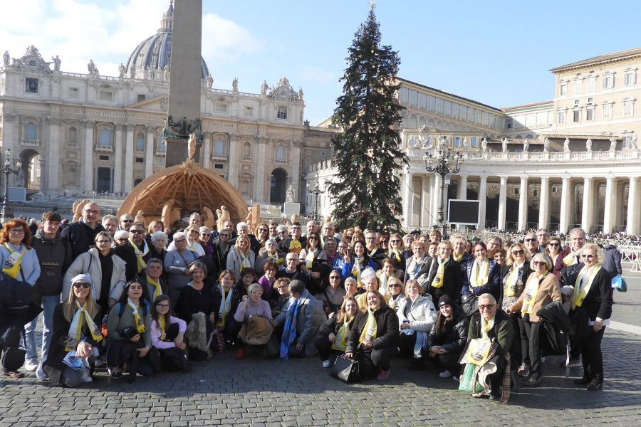 Pontecurone – In pellegrinaggio dal Papa, con la Vergine di Itatì