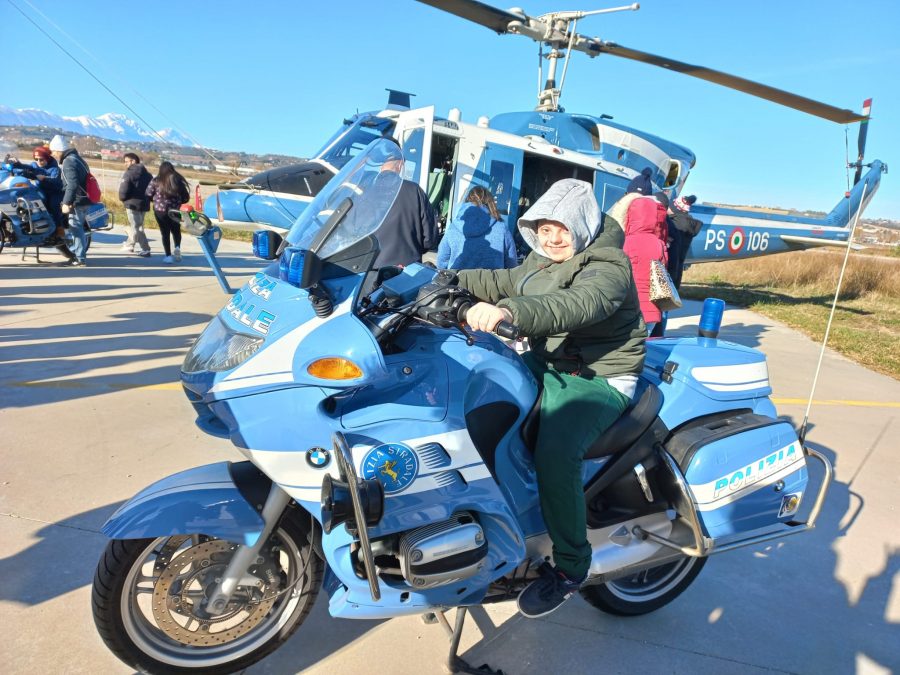 Pescara – Babbo Natale in elicottero