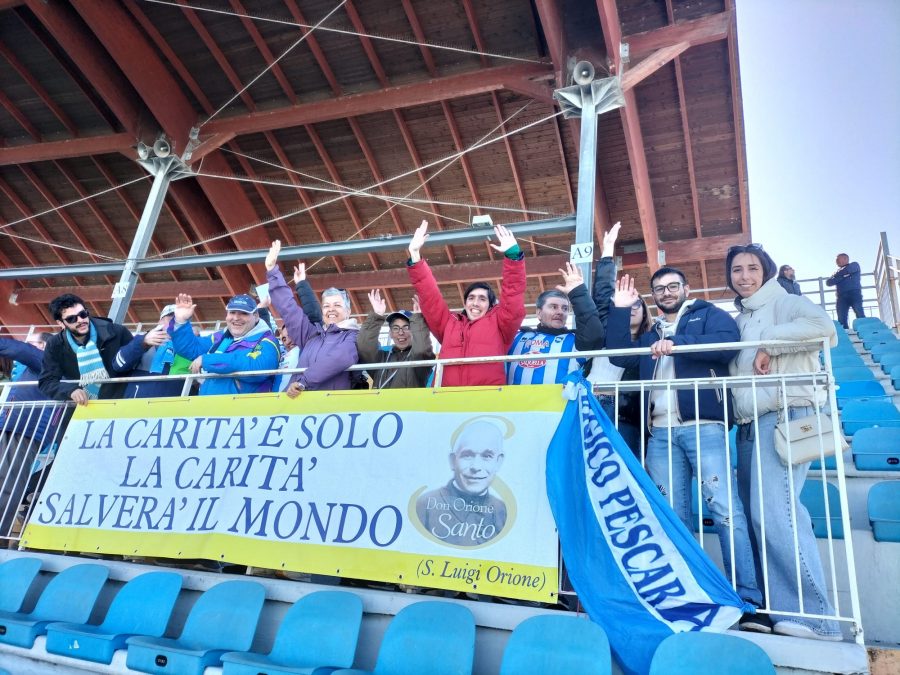 Pescara – Il desiderio di andare allo stadio si è realizzato