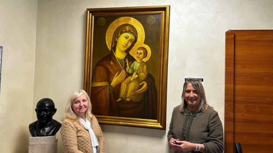 Tortona – Restaurato il quadro della Mater Dei