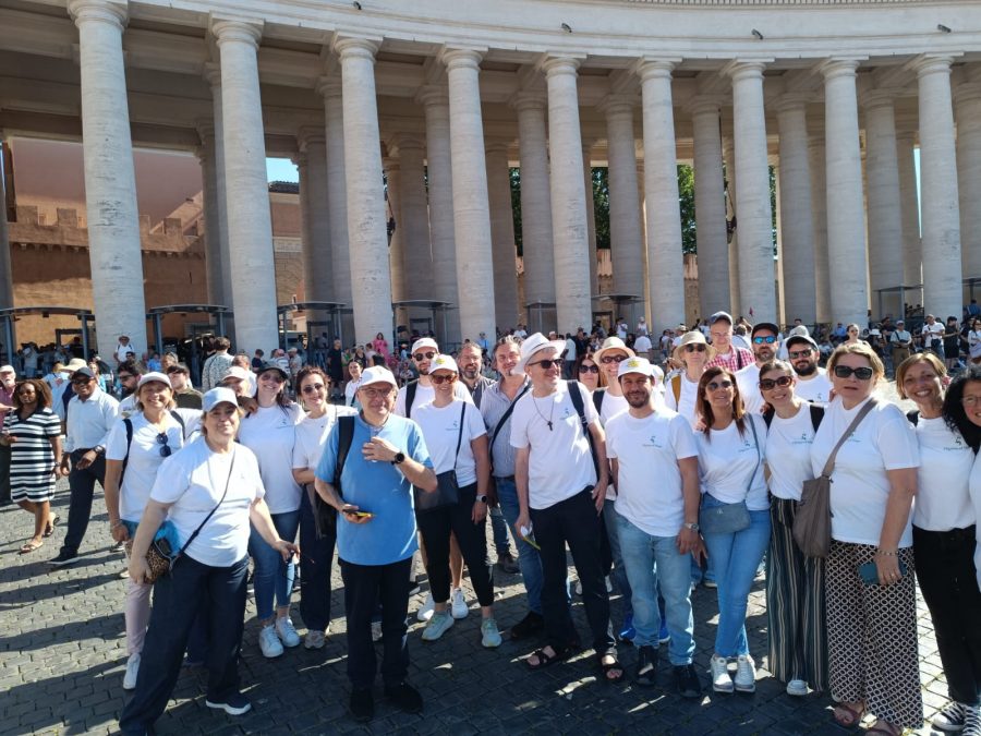 Roma – Laici orionini in preghiera con il Papa