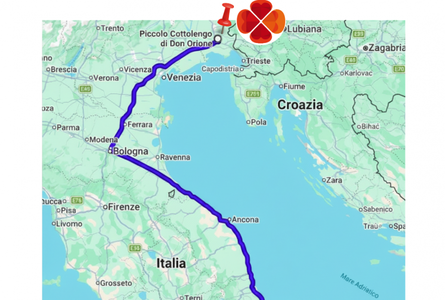 Santa Maria La Longa – Dal Piccolo Cottolengo a Trani: sostienici 1km alla volta!